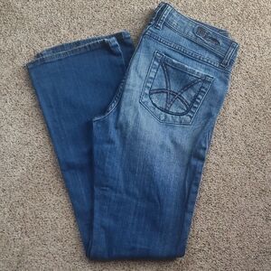 Kut from the Kloth Medium Blue Boot Cut Jeans